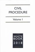 Cover of The White Book Service 2018: Civil Procedure Volume 1 only (eBook)