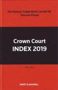 Cover of Crown Court Index 2019