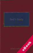 Cover of Snell's Equity 33rd ed with 4th Supplement (eBook)