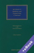Cover of Hudson's Building and Engineering Contracts 13th ed: 3rd Supplement (Book & eBook Pack)