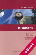 Cover of Injunctions (eBook)