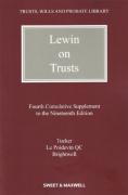 Cover of Lewin on Trusts 19th ed: 4th Supplement