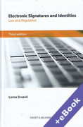 Cover of Electronic Signatures and Identities: Law and Regulation (Book & eBook Pack)
