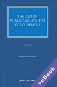 Cover of The Law of Public and Utilities Procurement 3rd ed Volumes 1 & 2 (Book & eBook Pack)