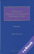 Cover of Goode on Principles of Corporate Insolvency Law (Book & eBook Pack)