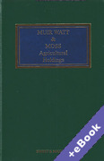 Cover of Muir Watt & Moss: Agricultural Holdings (Book & eBook Pack)