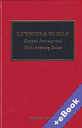 Cover of Lowndes & Rudolf: The Law of General Average and the York-Antwerp Rules (Book & eBook Pack)