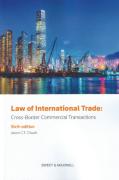 Cover of Law of International Trade: Cross Border Commercial Transactions