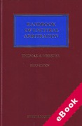 Cover of Handbook of UNCITRAL Arbitration: Commentary, Precedents and Models for UNCITRAL Based Arbitration Rules (eBook)