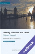 Cover of Drafting Trusts and Will Trusts: A Modern Approach (Book & eBook Pack)