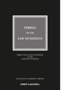 Cover of Terrell on the Law of Patents 18th ed: 3rd Supplement