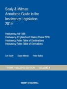 Cover of Sealy & Milman: Annotated Guide to the Insolvency Legislation 2019: Volume 1