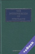 Cover of The Interpretation of Contracts 6th ed with 2nd Supplement (Book & eBook Pack)