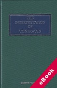 Cover of The Interpretation of Contracts 6th ed with 2nd Supplement (eBook)