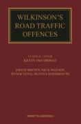 Cover of Wilkinson's Road Traffic Offences