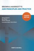 Cover of Brown & Marriott's ADR Principles and Practice