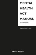 Cover of Mental Health Act Manual