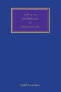 Cover of Jowitt's Dictionary of English Law (Book & eBook Pack)