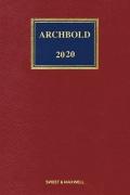 Cover of Archbold: Criminal Pleading, Evidence and Practice 2020