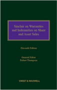 Cover of Sinclair on Warranties and Indemnities on Share and Asset Sales