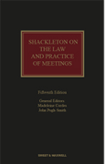 Cover of Shackleton on the Law and Practice of Meetings