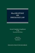 Cover of MacGillivray on Insurance Law: Relating to all Risks Other than Marine 14th ed: 2nd Supplement