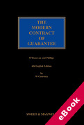 Cover of The Modern Contract of Guarantee (eBook)