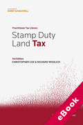 Cover of Stamp Duty Land Tax (eBook)