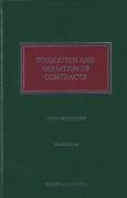 Cover of Formation and Variation of Contracts: The Agreement, Formalities, Consideration and Promissory Estoppel 2nd ed with 1st Supplement