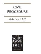 Cover of The White Book Service 2021: Civil Procedure Volumes 1 & 2 & Full Contents CD-ROM