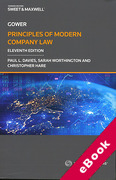 Cover of Gower Principles of Modern Company Law (eBook)
