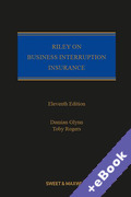 Cover of Riley on Business Interruption Insurance (Book & eBook Pack)