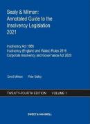 Cover of Sealy & Milman: Annotated Guide to the Insolvency Legislation 2021: Volumes 1 & 2