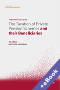 Cover of The Taxation of Private Pension Schemes and their Beneficiaries (Book & eBook Pack)