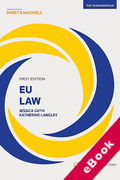 Cover of EU Law (eBook)
