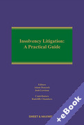 Cover of Insolvency Litigation: A Practical Guide (Book & eBook Pack)