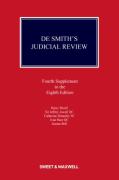 Cover of De Smith's Judicial Review 8th ed: 4th Supplement