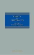 Cover of Chitty on Contracts 34th ed. Volume 1: General Principles