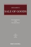 Cover of Benjamin's Sale of Goods 11th ed: 1st Supplement