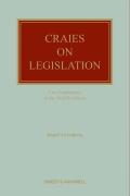 Cover of Craies on Legislation: A Practitioner's Guide to the Nature, Process, Effect and Interpretation of Legislation 12th Edition: 1st Supplement