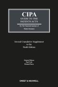 Cover of CIPA Guide to the Patents Acts 9th ed: 2nd Supplement