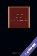Cover of Terrell on the Law of Patents: 19th ed with 2nd Supplement (Book & eBook Pack)