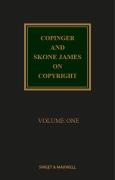 Cover of Copinger and Skone James on Copyright 18th ed with 1st Supplement