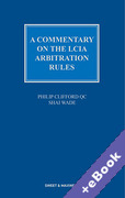 Cover of A Commentary on the LCIA Arbitration Rules (Book & eBook Pack)