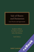 Cover of Sale of Shares and Businesses: Law, Practice and Agreements (Book & eBook Pack)