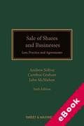 Cover of Sale of Shares and Businesses: Law, Practice and Agreements (eBook)