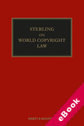 Cover of Sterling on World Copyright Law (eBook)