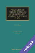 Cover of Pilkington on Creditor Schemes of Arrangement and Restructuring Plans (Book & eBook Pack)