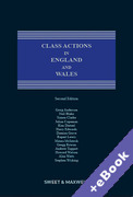 Cover of Class Actions in England and Wales (Book & eBook Pack)