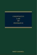 Cover of Colinvaux's Law of Insurance
